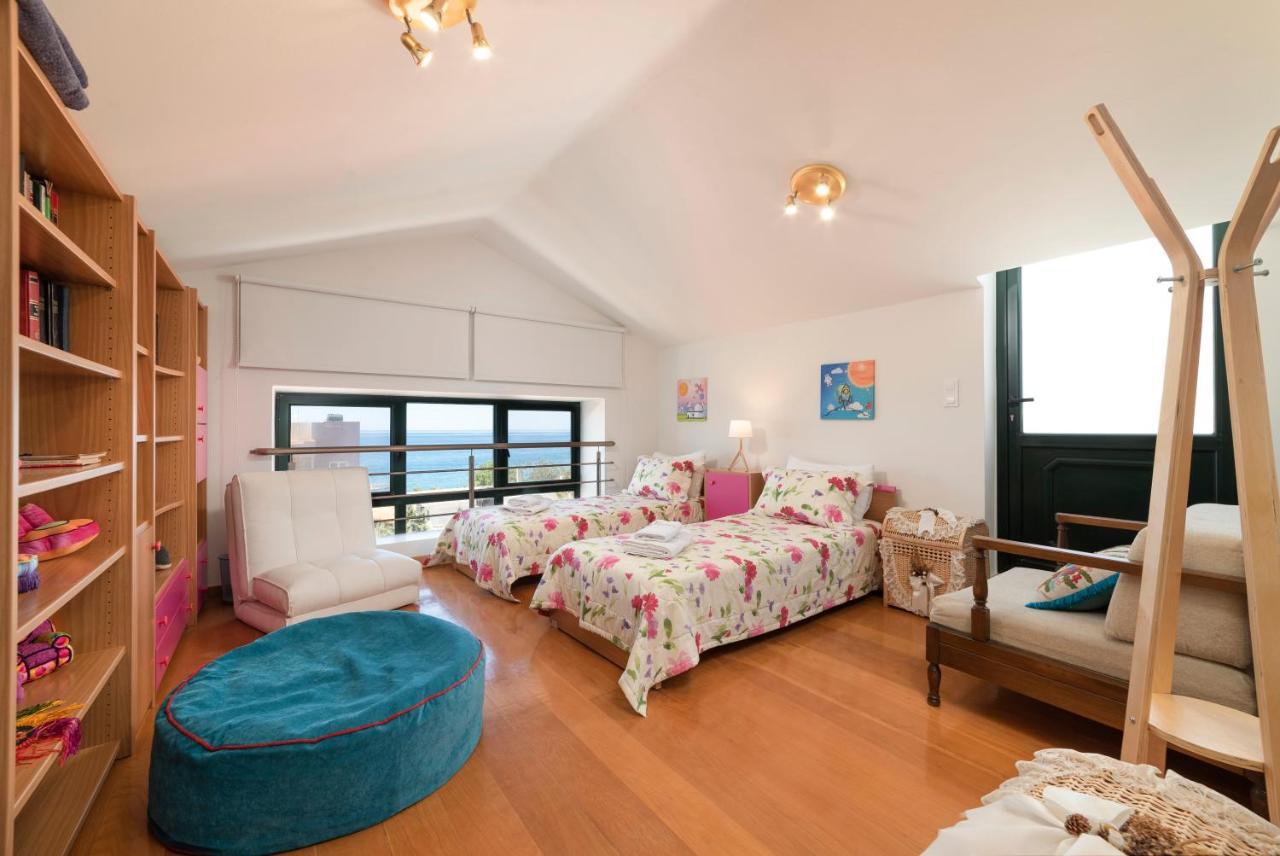 Paradisos Luxury Villas Next To Beach Koutsourás 外观 照片