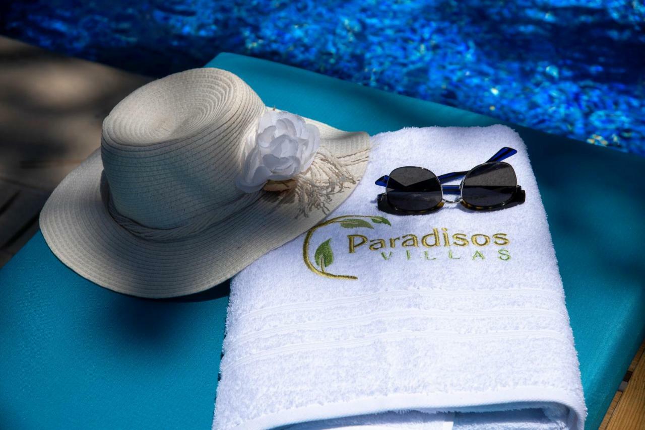 Paradisos Luxury Villas Next To Beach Koutsourás 外观 照片